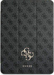 Guess Klappdeckel Synthetisches Leder Schwarz iPad Pro 12,9" 2021 GUE1234GRY