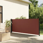 vidaXL Shade Divider Brown 1.2x5m