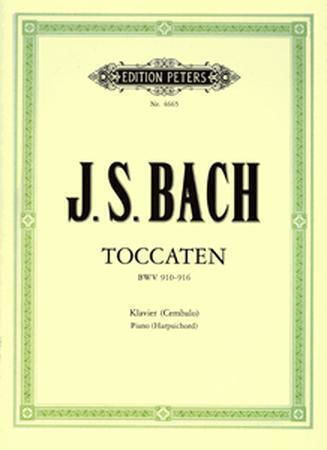 J.s Bach Toccaten Fur Klavier Cembalo Bwv 910 916 Εκδόσεις Peters