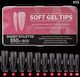 Soft Gel Sfaturi pentru unghii Transparente 550buc T02115497