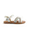 Fshoes Kinder Sandalen Silber