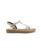 Fshoes Kinder Sandalen Silber