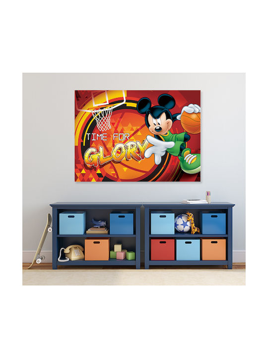 Παιδικός Πίνακας Mickey σε Καμβά 45x65εκ.