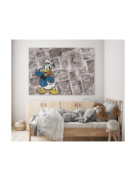 Kids Canvas Wall Painting Donald Duck 65x95cm