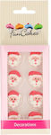 Candy Santa Claus Face X12 2cm