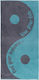 Nef-Nef Turquoise Cotton Beach Towel 160x80cm