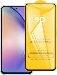 Full Face Tempered Glass Μαύρο (Galaxy A55)