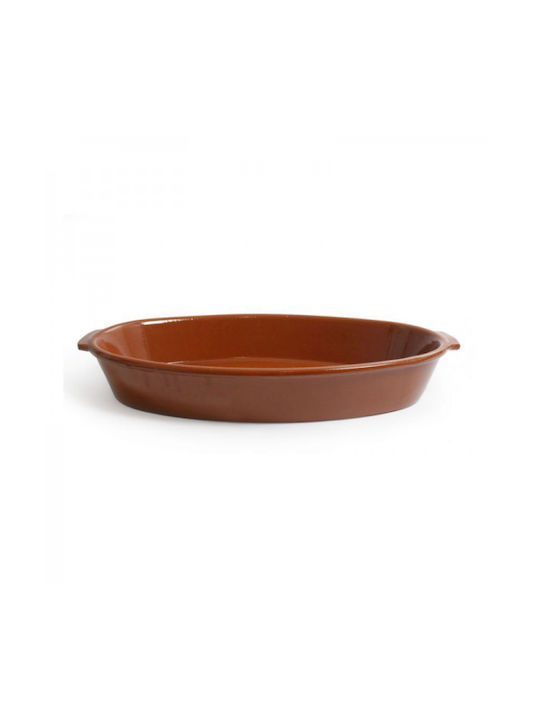 Soler Hispania Oval Feuerfestes Geschirr Keramik 43.5x24x6cm 1Stück