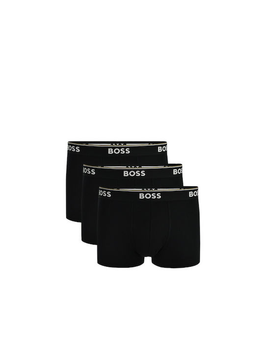 Hugo Boss Boxeri pentru bărbați Negru 1Pachet
