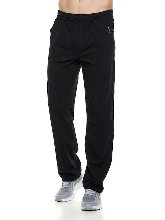 Bodymove Men's Sweatpants with Rubber Black