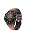 MaxCom FW46 47mm Smartwatch με Παλμογράφο (Καφέ)