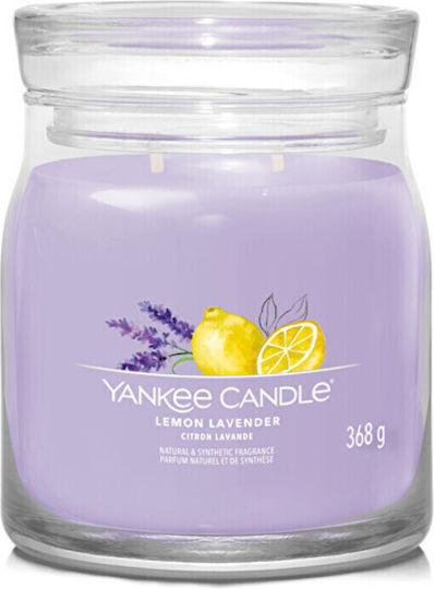 Yankee Candle Signature Ароматична Свещ в Буркан Лимон