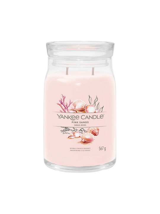 Yankee Candle Dekoratives Kerze Rosa 368gr 1Stück