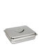 Silver Star Stainless Steel Baking Pan with Lid 43x37cm