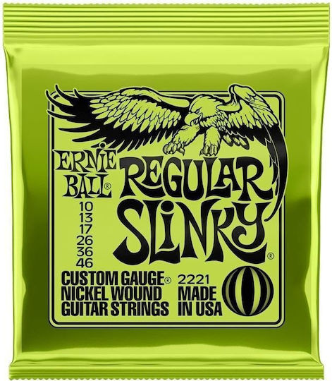 Ernie Ball Χορδές Ball Regular Slinky