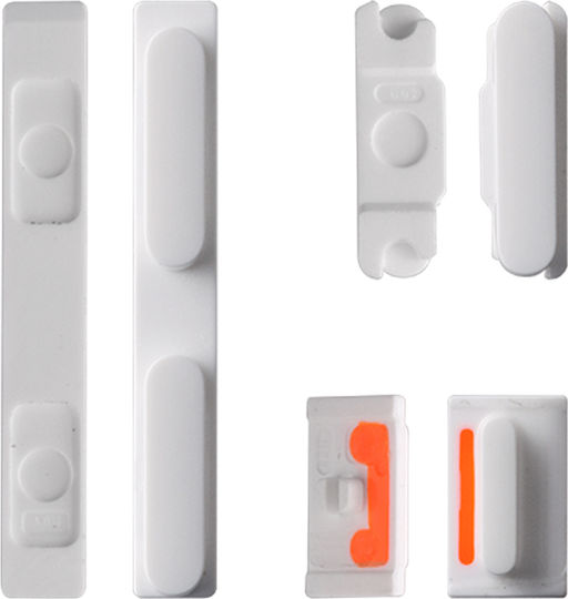 Странични ключове Бял за iPhone 5C IPHONE 5C