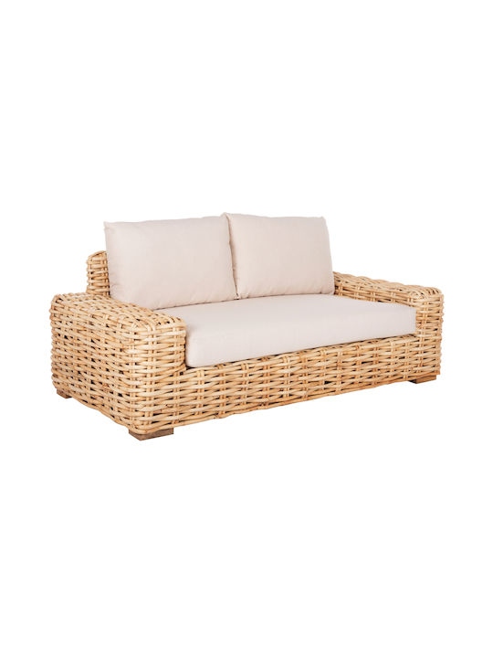 Canapea cu două locuri Exterior Lemnos cu Perne 192x88x70cm Canapea cu două locuri Exterior Lemnos cu Perne 192x88x70cm