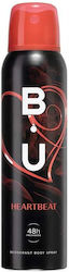 B.u Heartbeat Deodorant Spray 48h Freshness 150ml B.u Heartbeat Deodorant Spray 48h Freshness 150ml