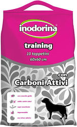 Inodorina Train Pads Carbon 60x60cm Floor Diapers 60x60cm 10 pcs