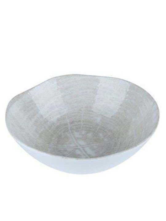 Kaylaa Dekorative Schüssel Porzellan Ecru 16x4cm 1Stück