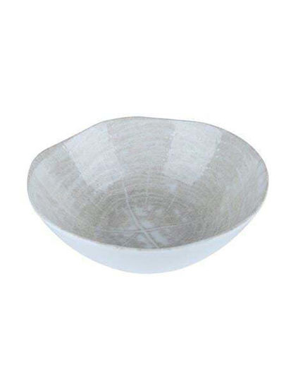 Kaylaa Dekorative Schüssel Porzellan Ecru 16x4cm 1Stück