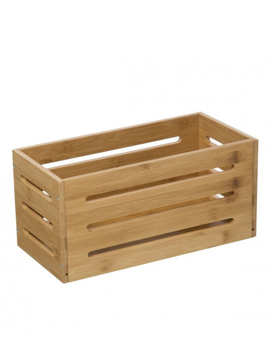 5Five Καλάθι Αποθήκευσης Bamboo 15x31x15cm