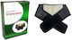 Belt Massage for the Waist with Heating Function Black