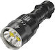 NiteCore Pro Flashlight LED with Maximum Brightness 9900lm Tm9k