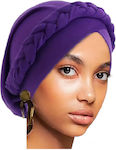 Elecool Turban Hair Headbands Purple 1pcs