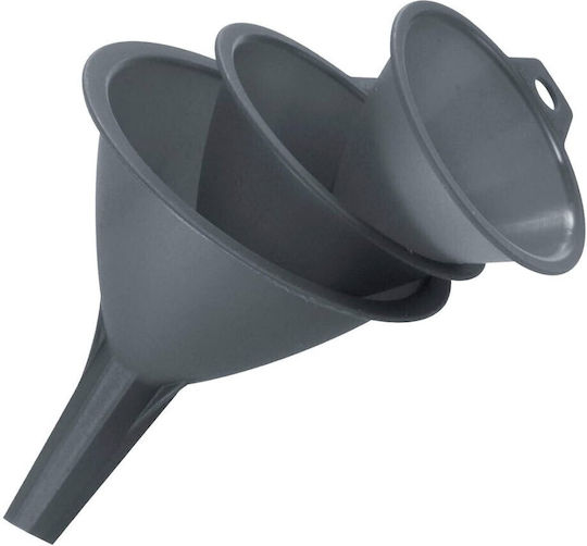 Fackelmann Trichter Kunststoff Set 3 Stücke Durchmesser 8 9 11 Zentimeter