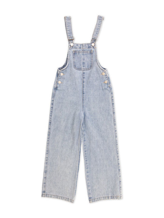 New College Kinder Overall Jeans Blau