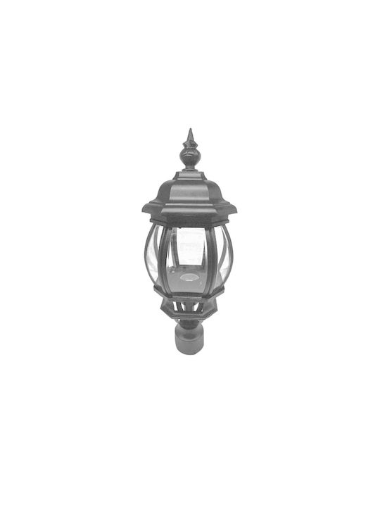 Aca Φωτιστικό Φαναράκι Εξωτερικού Χώρου 60W IP44 για Ντουί E27 Γκρι