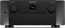 Marantz Ενισχυτής Home Cinema 4K/8K 11.4 Καναλιών με HDR και Dolby Atmos Μαύρος