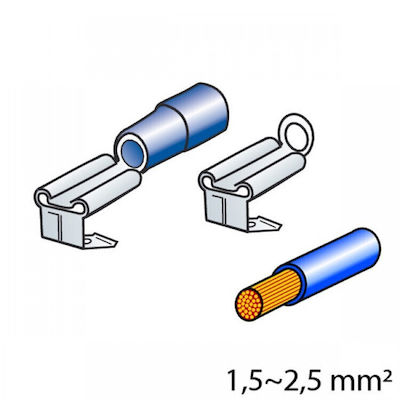 Lampa Blau (45053) in einem Set von 40Stück