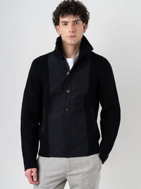 DKNY Men's Cardigan Black