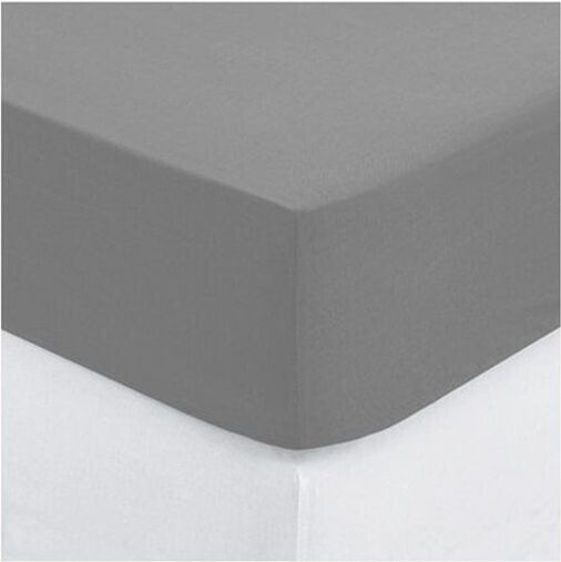 Atmosphera Cearșaf Dublu cu Elastic 140x190cm. Gri
