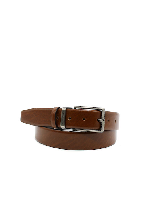 Guy Laroche Men's Leather Belt Brown