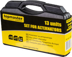 Topmaster Deutsche Polygon-Schlüssel Set 13 Stück