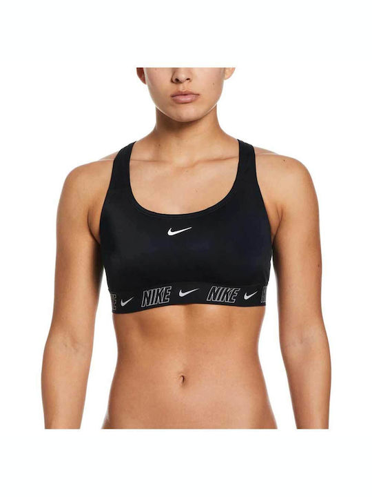 Nike Bikini Μπουστάκι Μαύρο