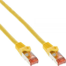 Intos Electronic 76922Y S/FTP Cat.6 Καλώδιο Ethernet Κίτρινο
