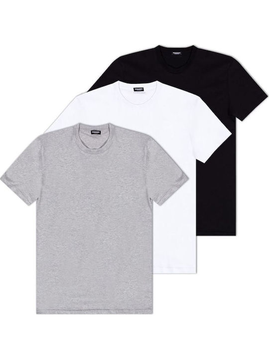 Men's Undershirt Black-grey-white