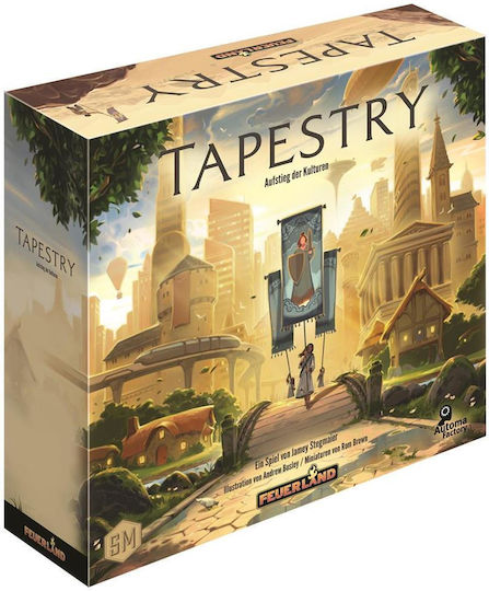 Joc de Masă Tapestry pentru 1-5 Jucători 12+ Ani (GER) Feuerland Spiele