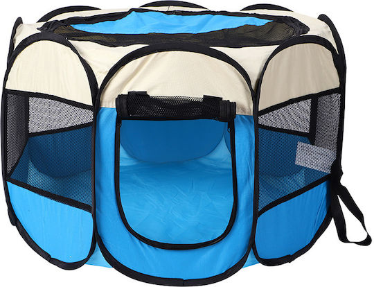 Parc pentru Câini de Culoare Bej 112 x 112 x 112cm