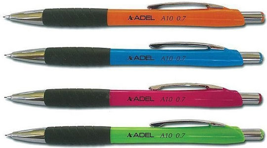Adel Μηχανικο Μολυβι Σβηστρα 0,7mm 1 Τεμ Τυχαία Επιλογή Χρώματος