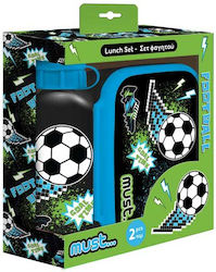 Διακάκης Plastic Kids' Lunch Set Football 0.8lt