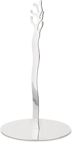 Alessi Metallic Paper Towel Holder Gray Mediterraneo