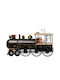 Train Конзолна маса Метална Gunmetal Д226xШ60xВ104cm