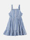 Joyce Kids Dress Blue