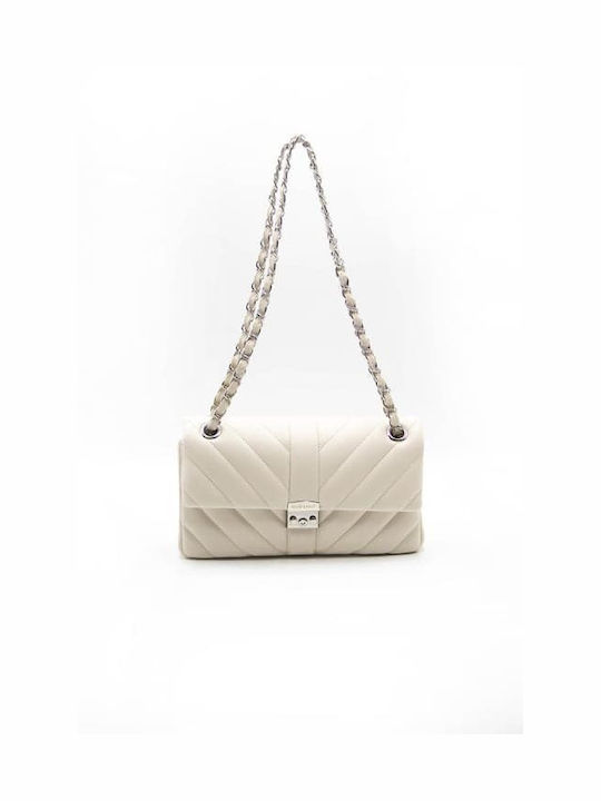 Silver & Polo Women's Bag Shoulder Beige