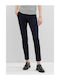 Tom Tailor Women's Chino Trousers in Slim Fit Blue